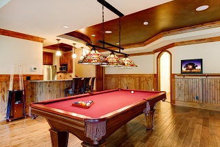 pool table room sizes in fort smith